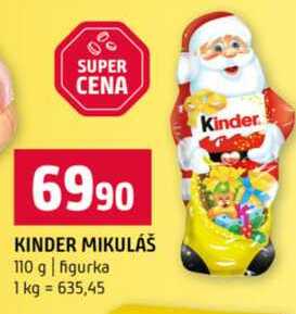KINDER MIKULÁŠ 110 g figurka