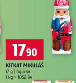 KITKAT MIKULÁŠ 17 g figurka