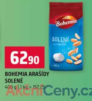 BOHEMIA ARAŠÍDY SOLENÉ 400 g 