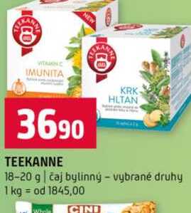 TEEKANNE 18-20 g čaj bylinný vybrané druhy