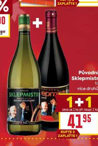 Původní Sklepmistr 1l