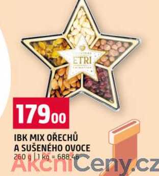 IBK MIX OŘECHŮ A SUŠENÉHO OVOCE 260g