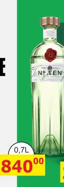 Tanqueray No. Ten Gin 0,7L 47,3%