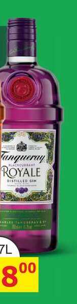 Tanqueray Blackcurrant Royale Gin 0,7L 41,3%