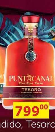 Puntacana Club Tesoro 0,7l 38%