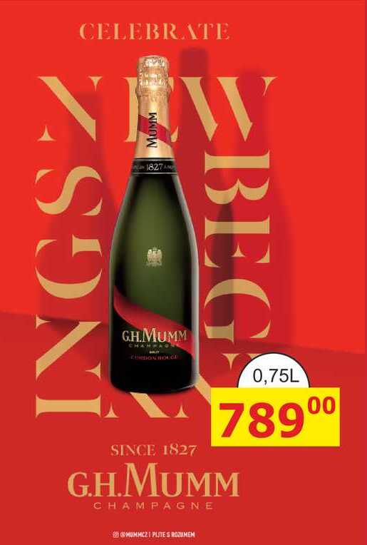 G.H.MUMM 0,75l