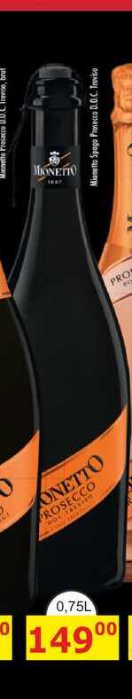 Mionetto Spago Prosecco D.O.C. Treviso 0,75l