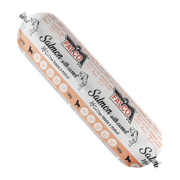 Sokol Falco Salám losos s mrkví pro psy