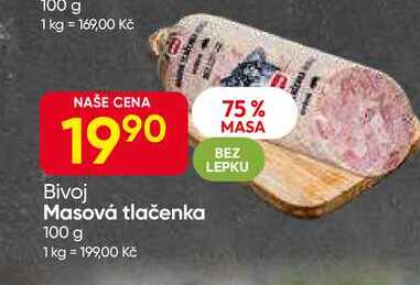 Bivoj Masová tlačenka 100 g