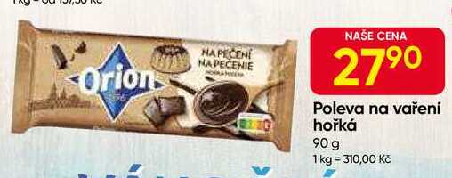 Orion Poleva na vaření hořká 90 g 