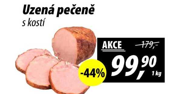 Uzená pečeně s kostí, 1 kg