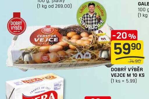 DOBRÝ VÝBĚR VEJCE M 10 KS