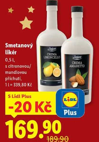 Smetanový likér, 0,5 l