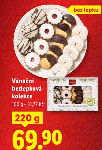 Vánoční bezlepková kolekce, 220 g