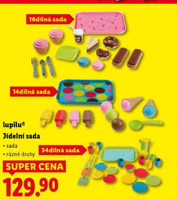 lupilu Jídelní sada