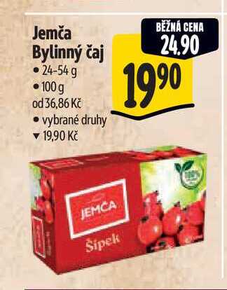 Jemča Bylinný čaj 24-54 g 