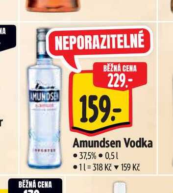  Amundsen Vodka 0,5 l