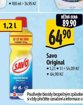   Savo Original 1,21  