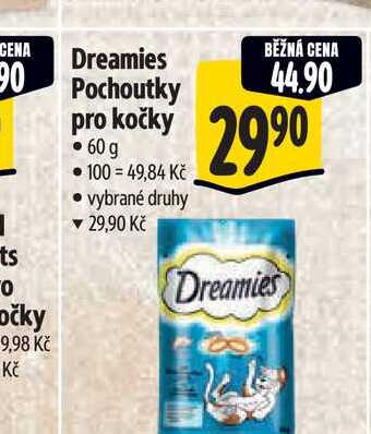   Dreamies Pochoutky pro kočky 60 g 