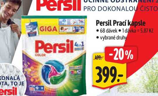  Persil Prací kapsle 68 dávek 
