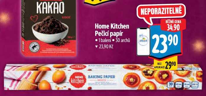 Home Kitchen Pečicí papír 