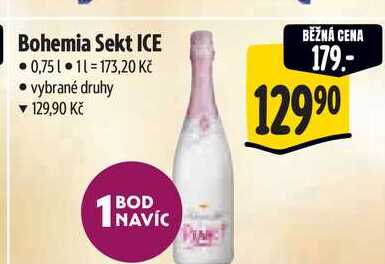 Bohemia Sekt ICE, 0,75 l