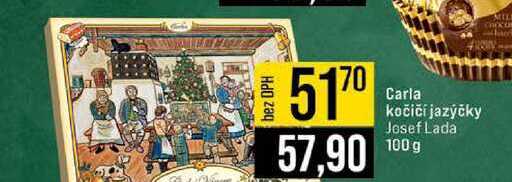 Carla kočičí jazýčky Josef Lada 100 g