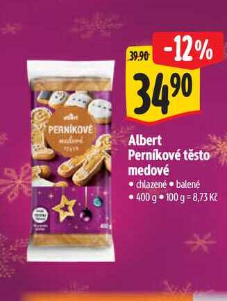 Albert Perníkové těsto medové 400 g