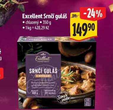 Excellent Srnčí guláš  350 g