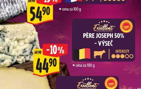   Excellent PÈRE JOSEPH 50% - VÝSEČ 100 g