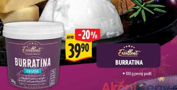 Excellent BURRATINA 100 g