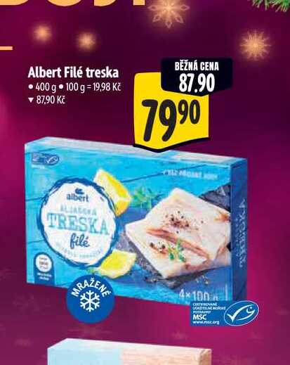 Albert Filé treska 400 g 