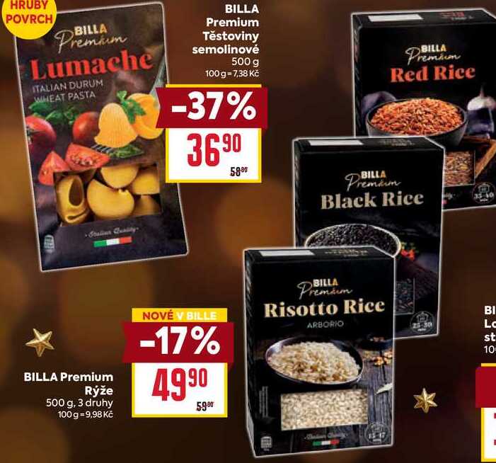 BILLA Premium Rýže 500 g