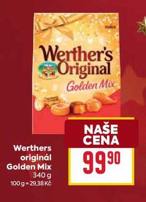 Werthers originál Golden Mix 340 g 