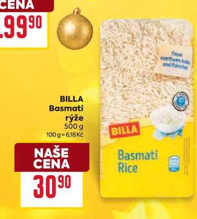 BILLA Basmati rýže 500 g