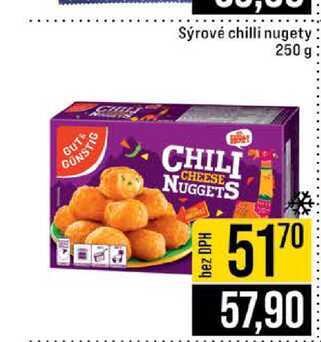 Sýrové chilli nugety 250 g