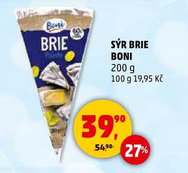 SÝR BRIE BONI, 200 g