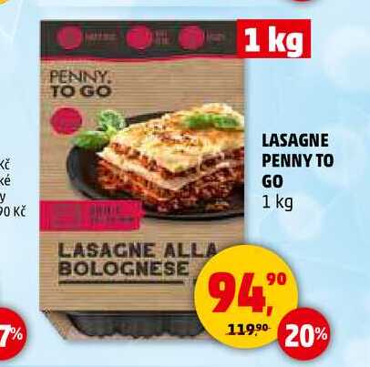 LASAGNE PENNY TO GO, 1 kg