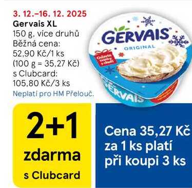 Gervais XL, 150 g 