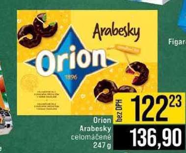 Orion Arabesky celomáčené 247 g