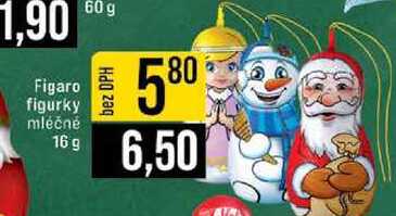 Figaro figurky mléčné 16 g