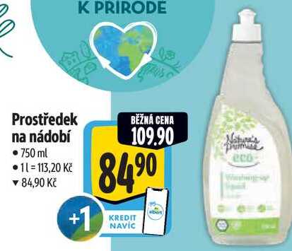 Prostředek na nádobí, 750 ml