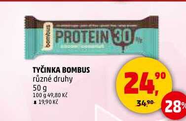 TYČINKA BOMBUS, 50 g