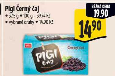 Pigi Černý čaj, 37,5 g