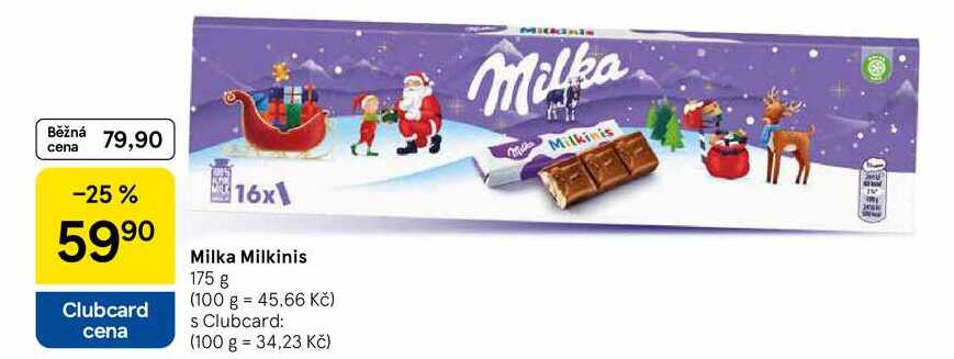 Milka Milkinis, 175 g
