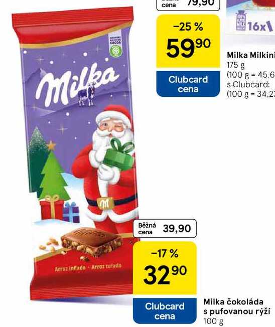 Milka čokoláda s pufovanou rýží, 100 g
