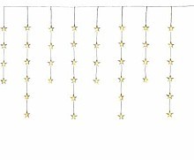 LED SVĚTELNÝ ZÁVĚS S HVĚZDAMI