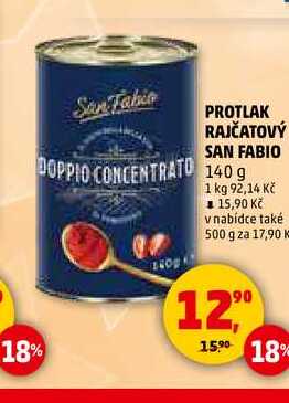 PROTLAK RAJČATOVÝ SAN FABIO, 140 g
