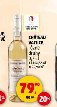CHÂTEAU VALTICE, 0,75 l