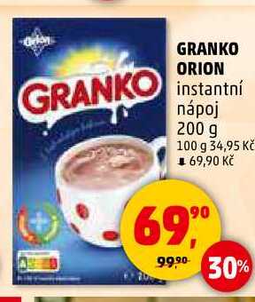GRANKO ORION instantní nápoj, 200 g